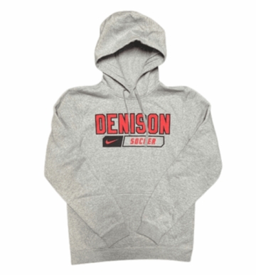 Denison Nike Soccer Hoody Dark Heather