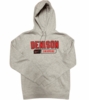 Denison Nike Swimming Club Fleece Pullover Hoody Dark Heather