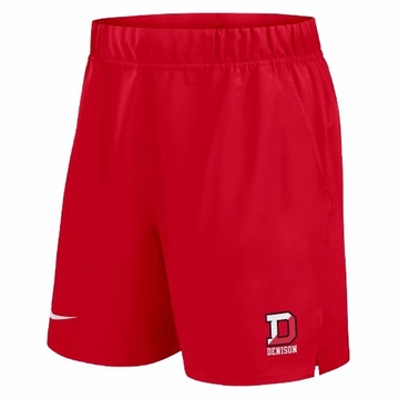 Denison Nike Victory Short 7" Inseam University Red