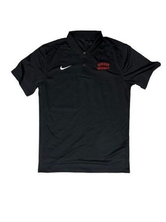 Denison Nike Victory Solid Polo Black