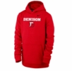 Denison Nike Youth Fleece Pullover Hoody Red