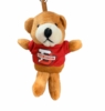 Denison Plush Bear Keychain
