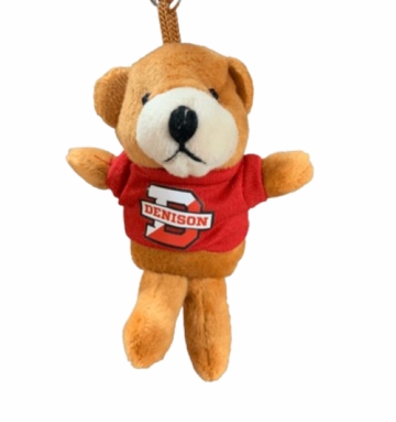 Denison Plush Bear Keychain