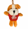 Denison Plush Dog Keychain