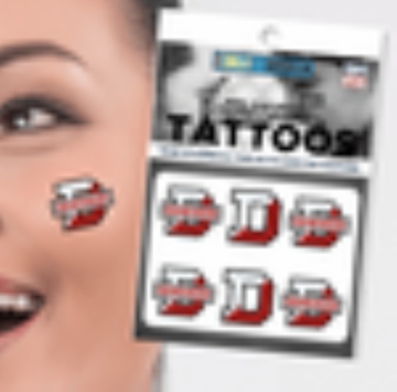 Denison Temporary Tattoos