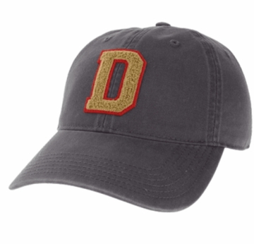 Denison Legacy Textured D Hat Gray