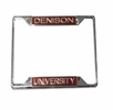 Denison University Metal License Plate Holder Denison University Metal License Plate Holder