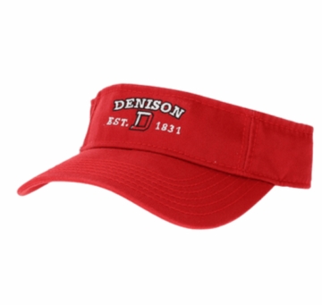 Denison Legacy Classic Visor Red