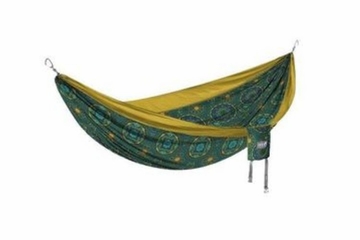 ENO DoubleNest Print Hammock Mantra Gold