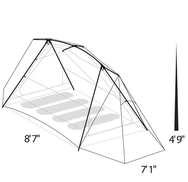 Eureka! Timberline SQ 4XT Tent