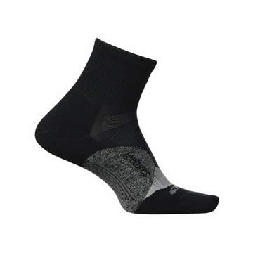 Feetures Elite Light Cushion Quarter Black
