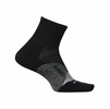 Feetures Elite Light Cushion Quarter Black