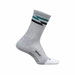 Feetures Elite Max Cushion Mini Crew Gray Track