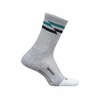 Feetures Elite Max Cushion Mini Crew Gray Track