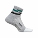 Feetures Elite Max Cushion Quarter Gray Track