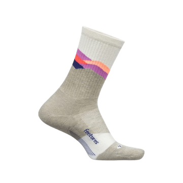 Feetures Elite Trail Max Cushion Mini Crew Mountain High Cream