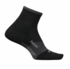 Feetures Elite Trail Max Cushion Quarter Charcoal Feetures Elite Trail Max Cushion Quarter Charcoal