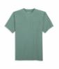 Free Fly Mens Bamboo Flex Pocket Tee Heather Sea Pine