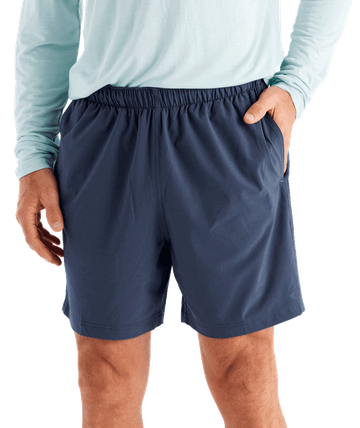 Free Fly Mens Breeze Short - 6" Inseam Storm Cloud