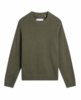 Free Fly Mens Coastloom Crew Sweater Smokey Olive