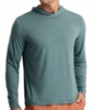 Free Fly Mens Elevate Lightweight Hoodie Stormy Sea Free Fly Mens Elevate Lightweight Hoodie Stormy Sea