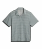 Free Fly Mens Elevate Polo Smooth Sailing Stripe Heather Aspen Grey Free Fly Mens Elevate Polo Smooth Sailing Stripe Heather Aspen Grey