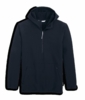 Free Fly Mens Gridback Fleece Anorak Hoodie Deep Navy Free Fly Mens Gridback Fleece Anorak Hoodie Deep Navy