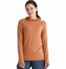 Free Fly Womens Bamboo Shade Hoodie Desert Sun (Close Out)