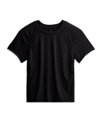 Free Fly Womens Elevate Lightweight Fitted Tee Black