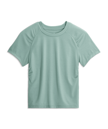 Free Fly Womens Elevate Lightweight Fitted Tee Ocean Mist