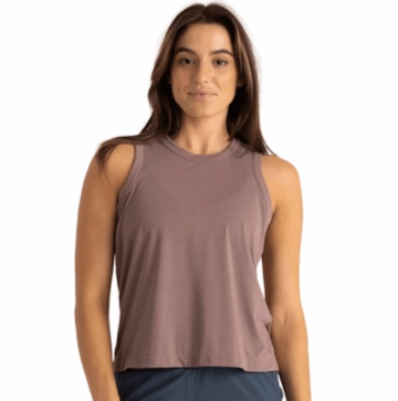 Free Fly Womens Elevate Lightweight Tank Fig
