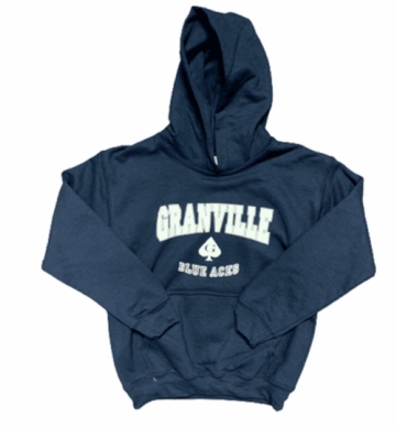 Granville Youth Hooded Sweater Navy