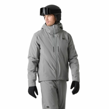 Helly Hansen Mens Alpha Lifaloft Insulated Ski Jacket Concrete