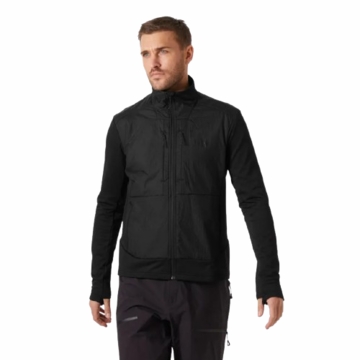 Helly Hansen Mens Versalite Hybrid Fleece Jacket Black