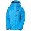 Helly Hansen Womens Snowplay Ski Jacket Cyan