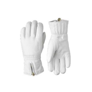 Hestra Leather Swisswool Classic White