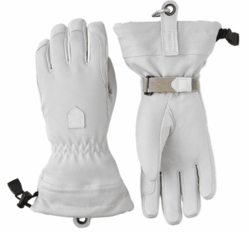 Hestra Womens Patrol Glove Gauntlet Ivory