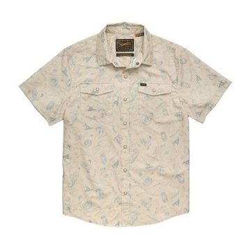 Howler Bros Mens H Bar B Snapshirt Sea Rodeo : Sand