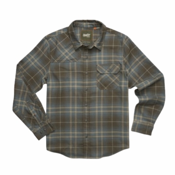 Howler Bros Harkers Flannel : Kempton Plaid : Beluga