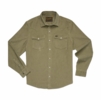 Howler Bros Mens Banning Corduroy Snapshirt : Aloe