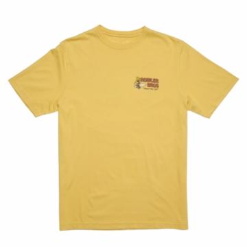 Howler Bros Mens Cotton T-Shirt : El Monito Surfs : Rattan