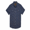 Howler Bros Mens H Bar B Snapshirt Boquets : Midnight