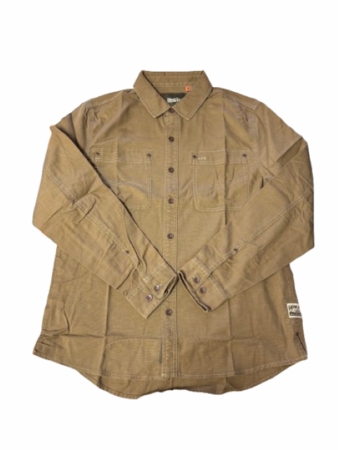 Howler Bros Mens HB Trade Shirt : Faded Olive