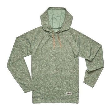 Howler Bros Mens Loggerhead Hoodie Pond Patterns : Mermaid