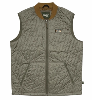Howler Bros Mens Voltage Quilted Vest : Vetiver
