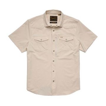 Howler Brothers Mens Emerger Tech Shirt Chalk