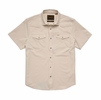 Howler Brothers Mens Emerger Tech Shirt Chalk