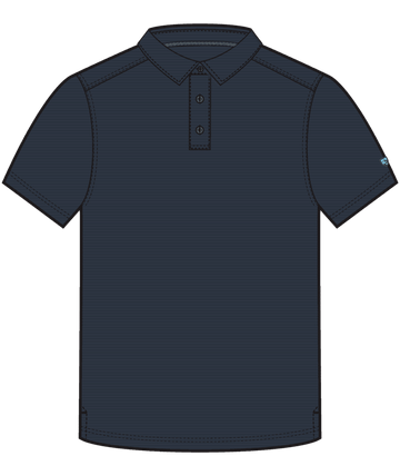 Kuhl Mens De Fakto Polo Pirate Blue