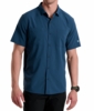 Kuhl Mens Edge Short Sleeve Shirt Pirate Blue