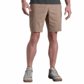 Kuhl Mens Getaway Shorts 9" Inseam Khaki
